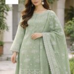 Regalia Lawn 3PC – Gold Print